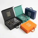 Press Kit Box With Handle